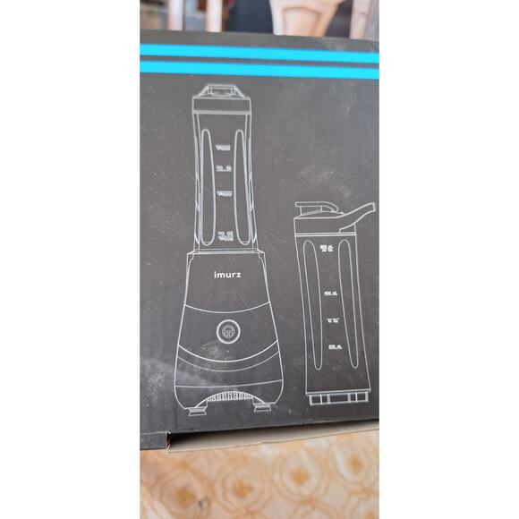 imurz Personal Blender Juicer Smoothie Juice Shakes Mixer 2 Portable Bottle OB - Picture 5 of 6
